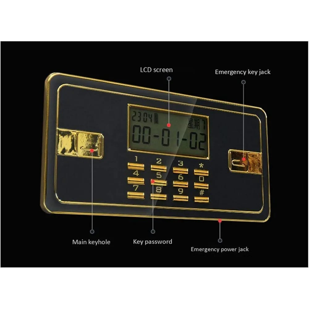 CAJA FUERTE CONTRA FUEGO DOBLE LLAVE - Image 2