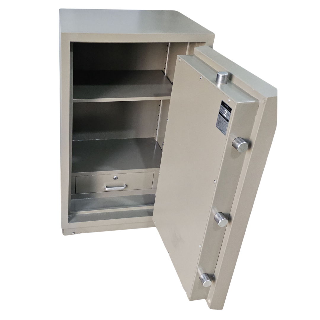 Caja Fuerte Contra Fuego Doble Llave De Seguridad - Image 2