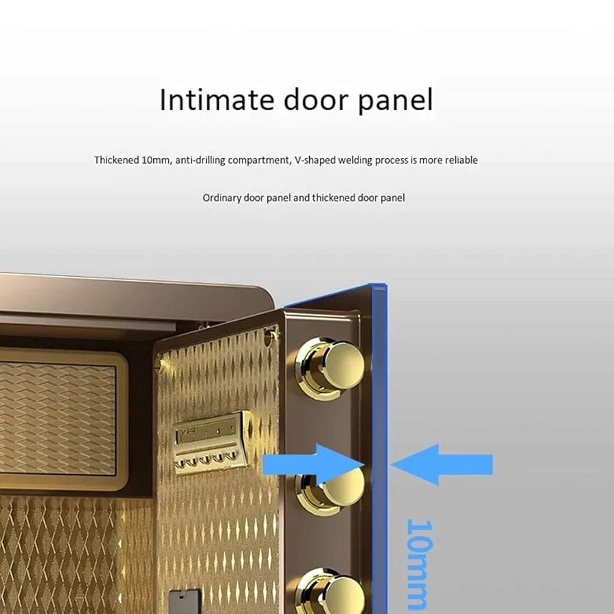 CAJA FUERTE CONTRA FUEGO DOBLE LLAVE - Image 4