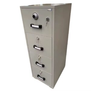 Archivo de seguridad contra fuego de 4 gavetas