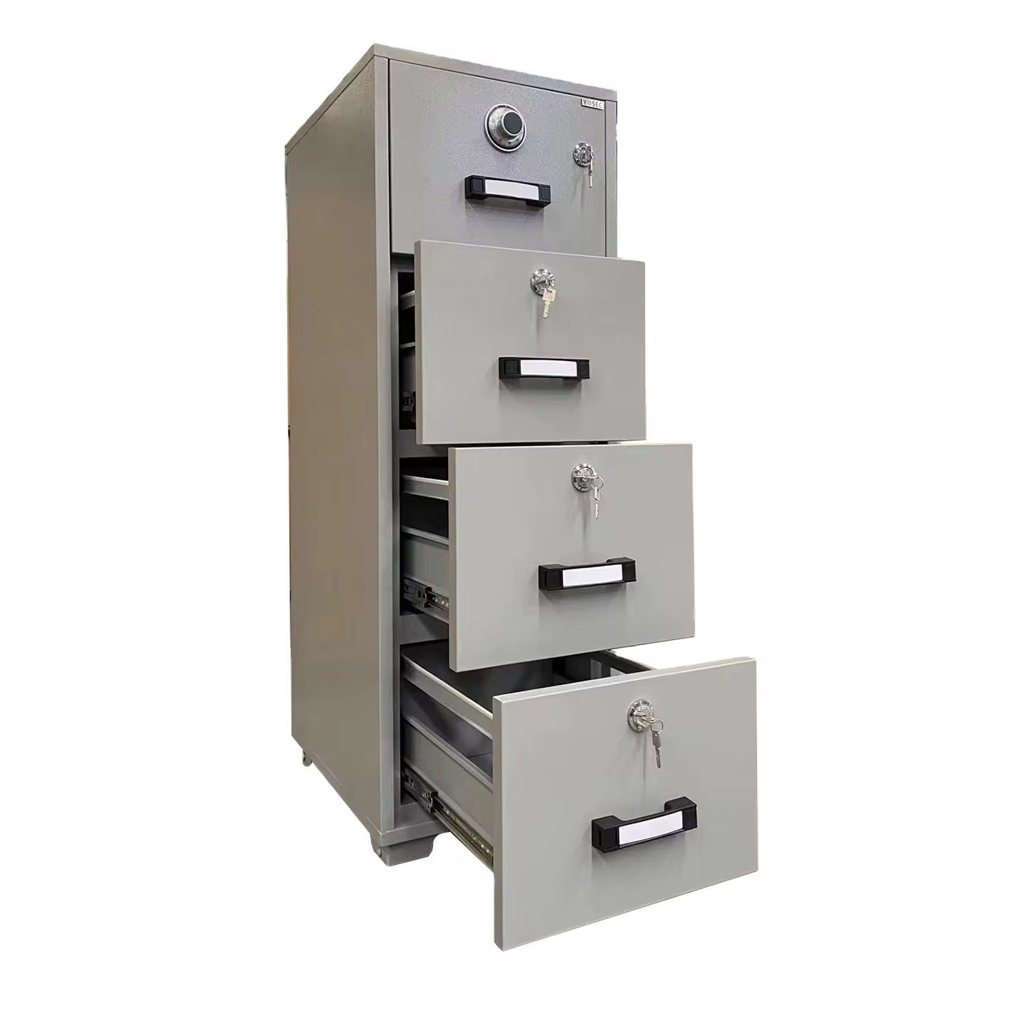 Archivo de seguridad contra fuego de 4 gavetas - Image 3