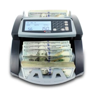 CONTADOR DE BILLETES CON DETECTOR INFRAROJO Y PATALLA LCD