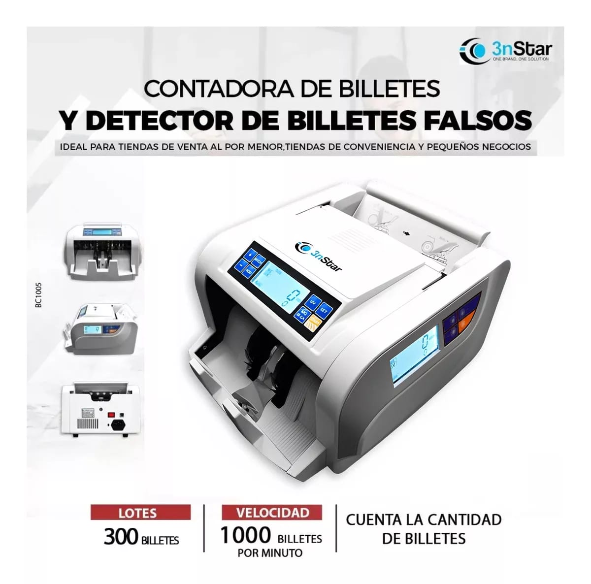 Contadora De Billetes 3nstar
